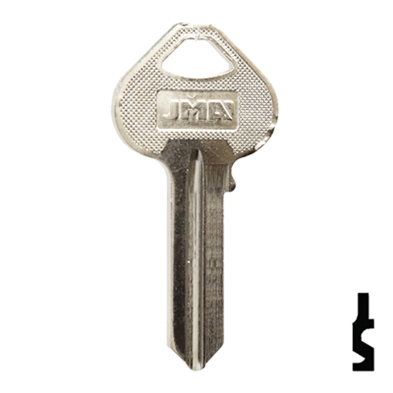 Uncut Key Blank | Corbin Russwin | RU52, RUS-12 - Image 3