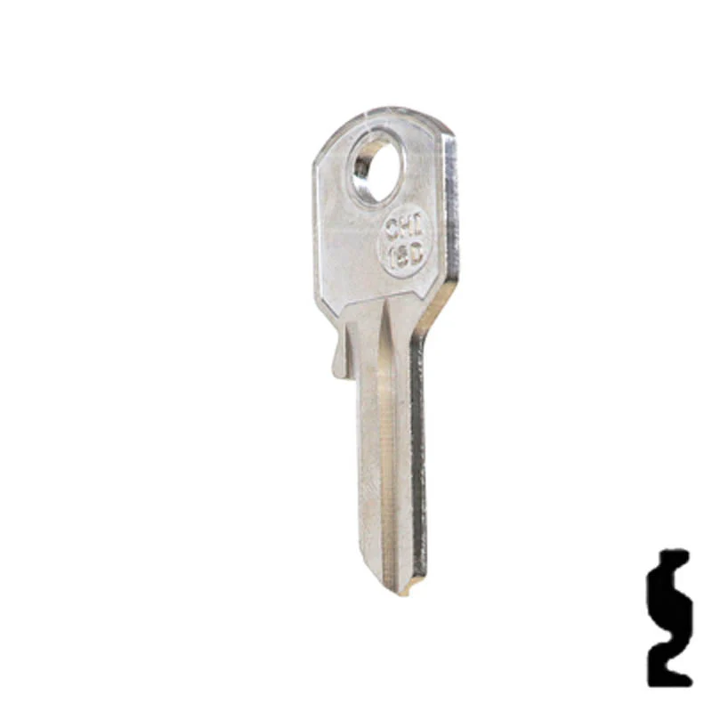 Uncut Key Blank | Chicago | S1041JA, KP9 - Image 10