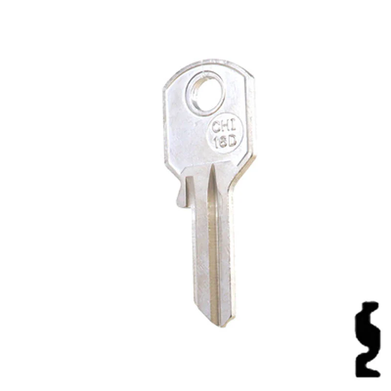 Uncut Key Blank | Chicago | S1041JA, KP9 - Image 11