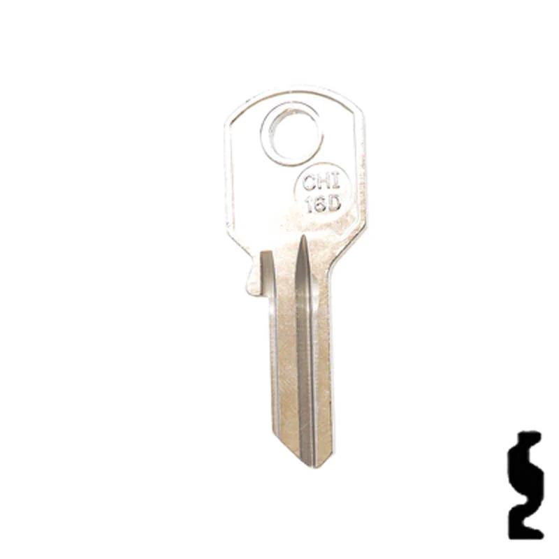 Uncut Key Blank | Chicago | S1041JA, KP9 - Image 12