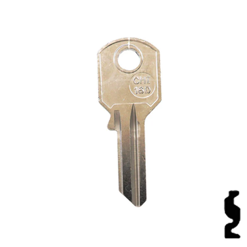 Uncut Key Blank | Chicago | S1041JA, KP9 - Image 13