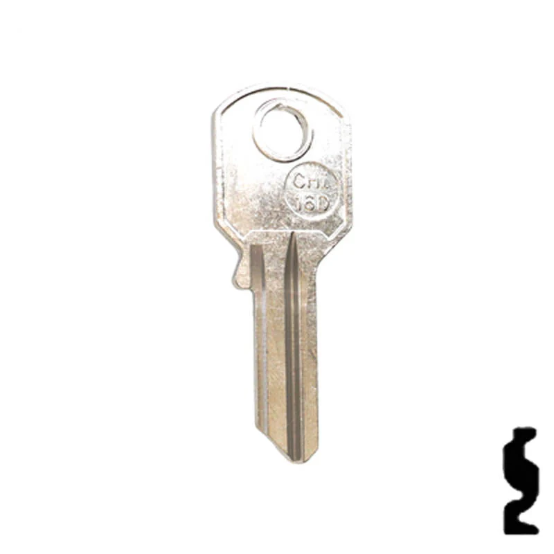 Uncut Key Blank | Chicago | S1041JA, KP9 - Image 14