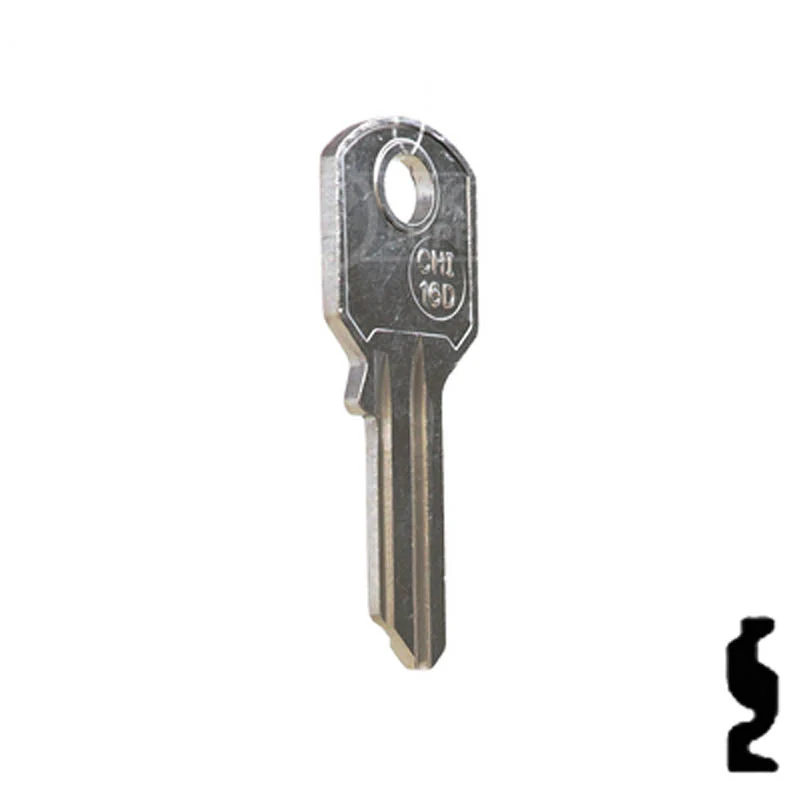 Uncut Key Blank | Chicago | S1041JA, KP9 - Image 16