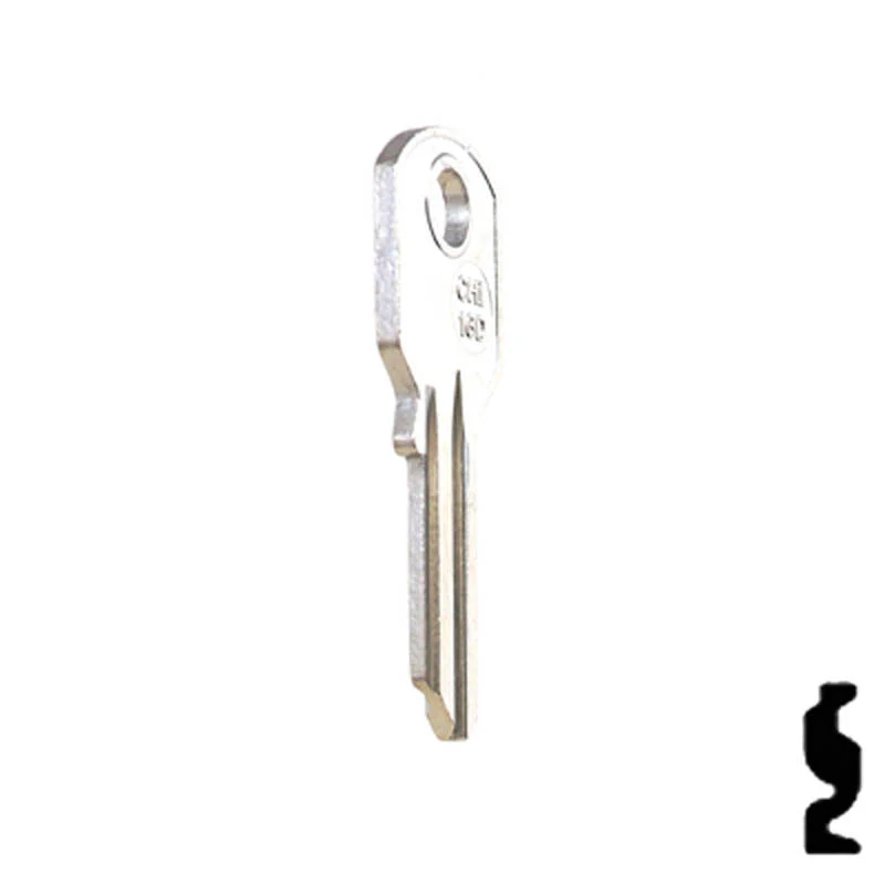 Uncut Key Blank | Chicago | S1041JA, KP9 - Image 17