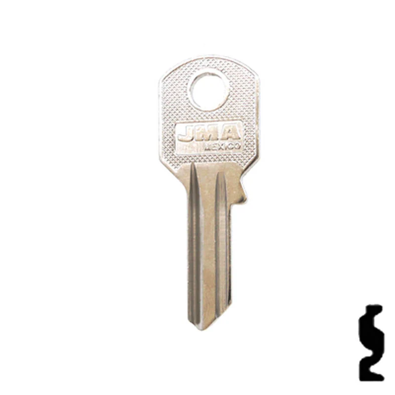 Uncut Key Blank | Chicago | S1041JA, KP9 - Image 24