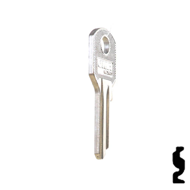 Uncut Key Blank | Chicago | S1041JA, KP9 - Image 5