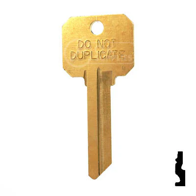 Uncut DND Key Blank | Sargent | S22, 01007LA - Image 23