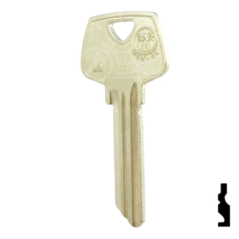 Uncut Key Blank | Sargent | SAR-11, O1007LB - Image 11