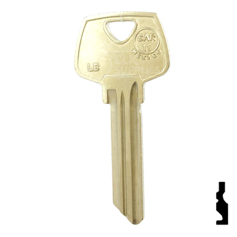 Uncut Key Blank | Sargent | SAR-11, O1007LB - Image 12