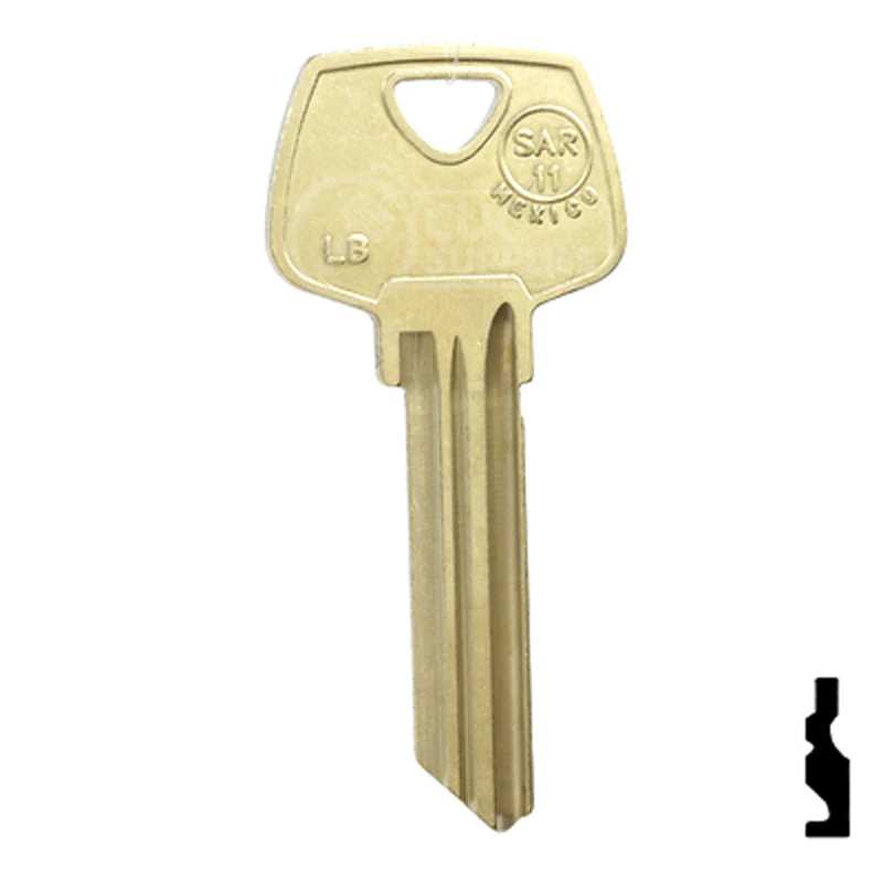 Uncut Key Blank | Sargent | SAR-11, O1007LB - Image 14