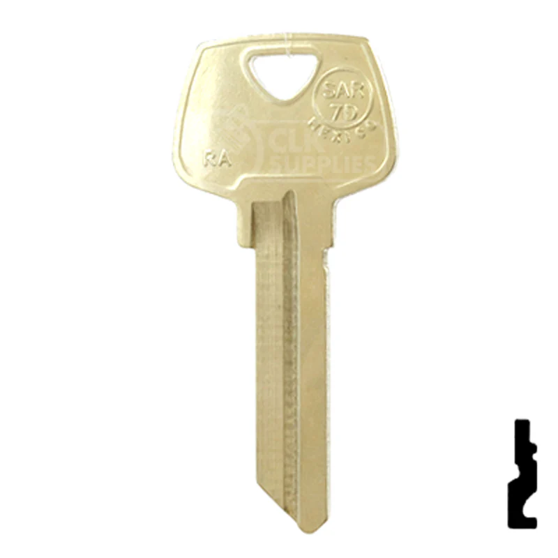 Uncut Key Blank | Sargent | SAR-7D, 1007RA - Image 12