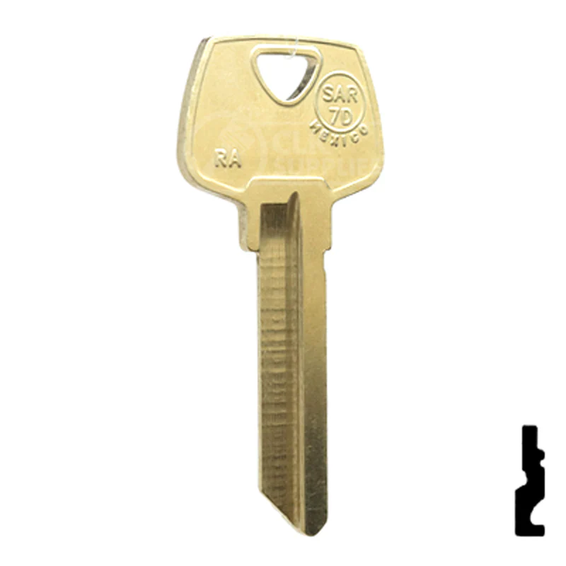 Uncut Key Blank | Sargent | SAR-7D, 1007RA - Image 15