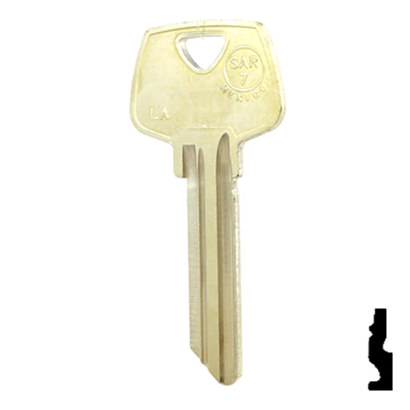 Uncut Key Blank | Sargent | S22-NS, O1007LA - Image 11