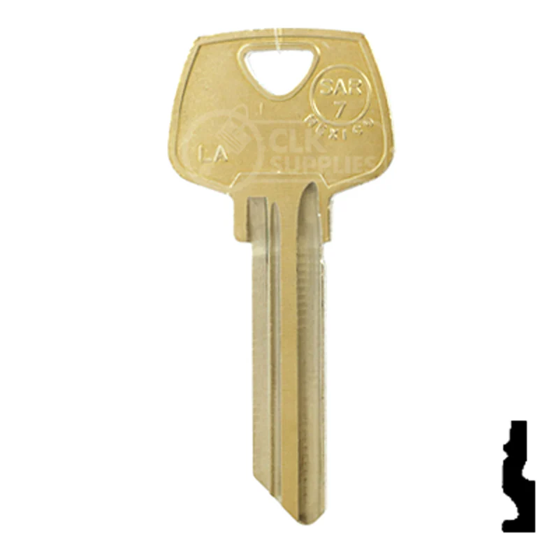 Uncut Key Blank | Sargent | S22-NS, O1007LA - Image 12