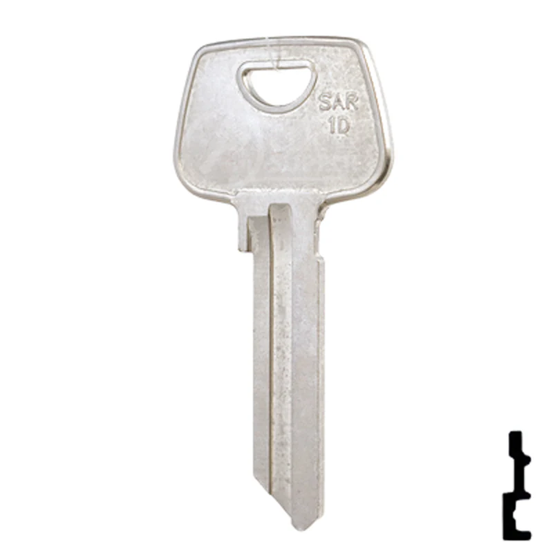 Uncut Key Blank | Sargent | SAR-1D - Image 12
