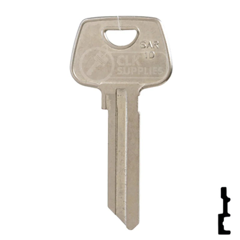 Uncut Key Blank | Sargent | SAR-1D - Image 13