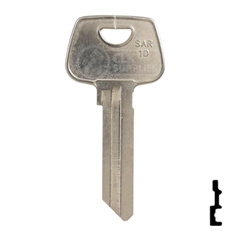 Uncut Key Blank | Sargent | SAR-1D - Image 14