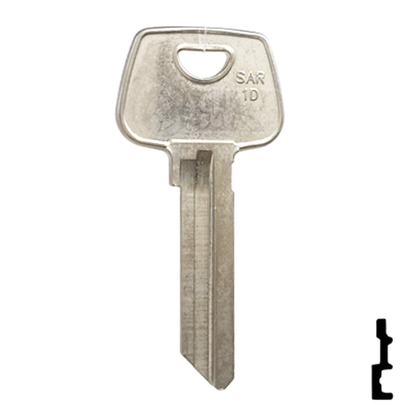 Uncut Key Blank | Sargent | SAR-1D - Image 15