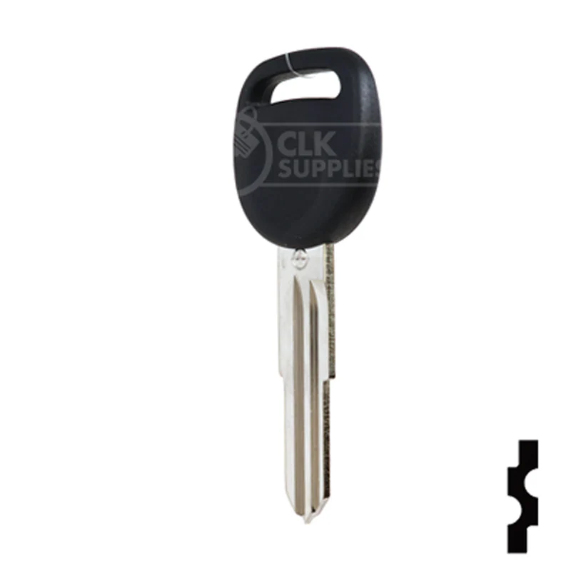 Uncut Transponder Key | Saturn | B114PT - Image 10