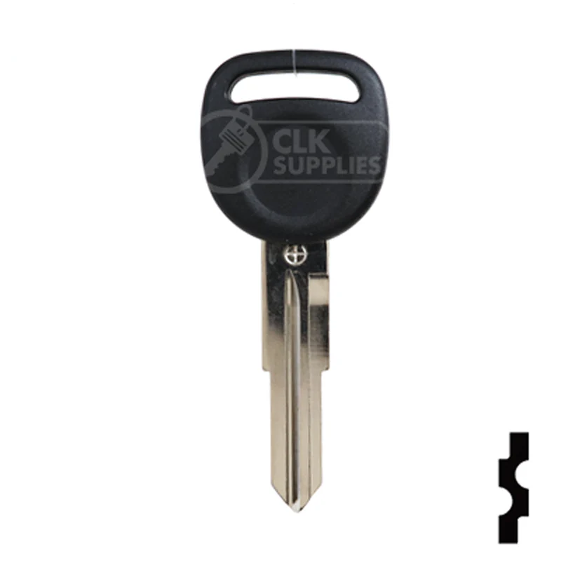 Uncut Transponder Key | Saturn | B114PT - Image 13