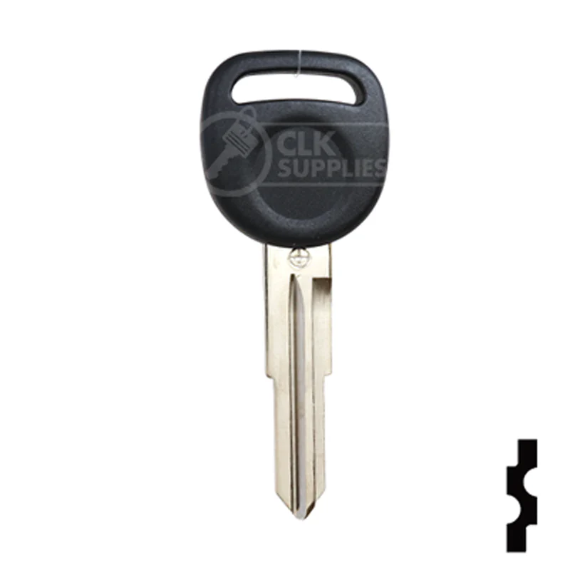 Uncut Transponder Key | Saturn | B114PT - Image 14