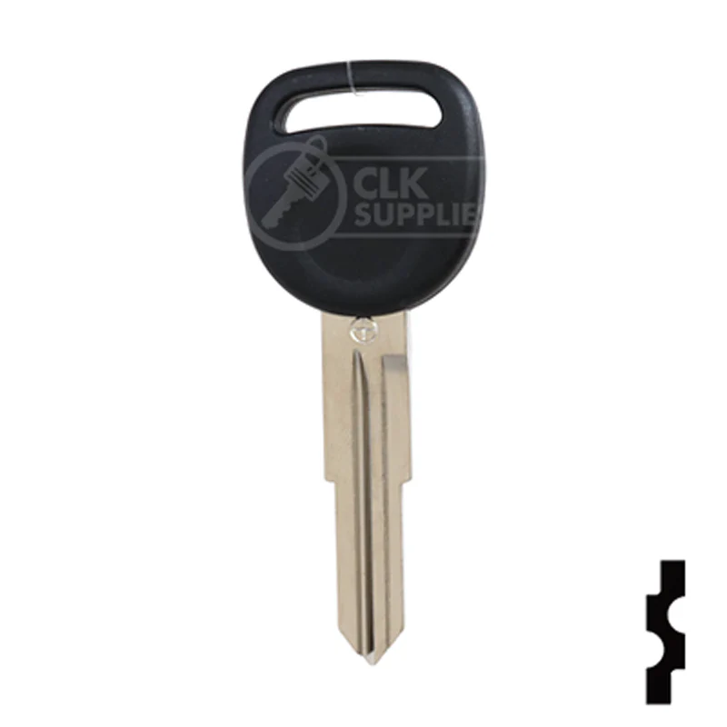 Uncut Transponder Key | Saturn | B114PT - Image 24