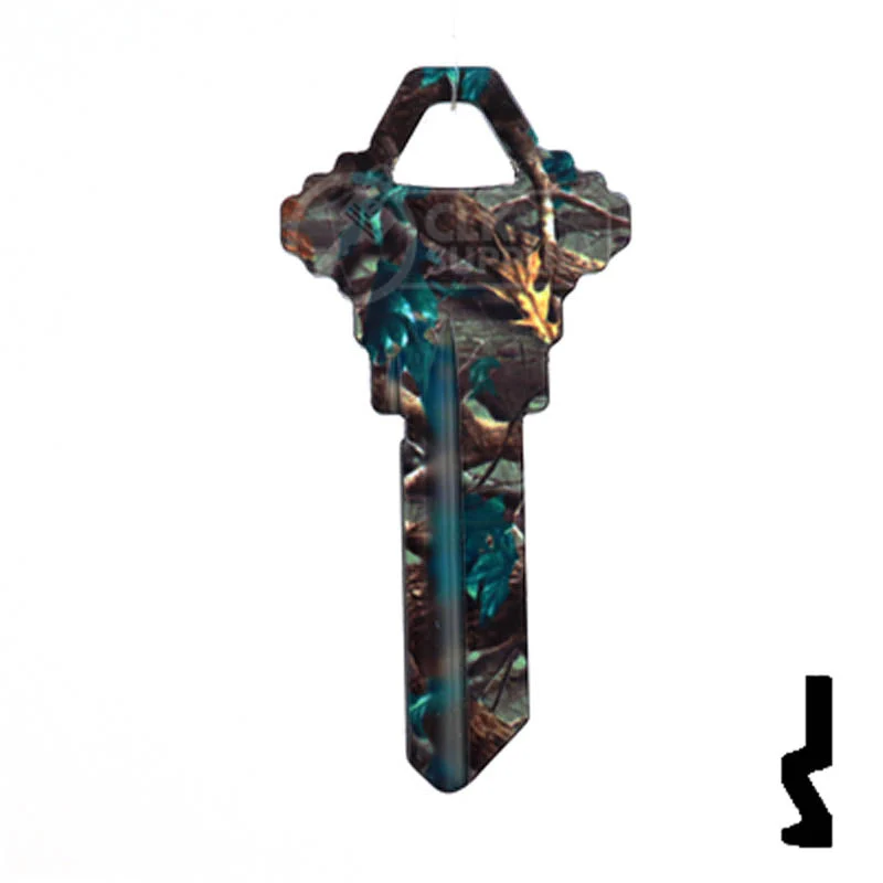 Uncut Key Blank |  Realtree , Schlage | SC1, 1145