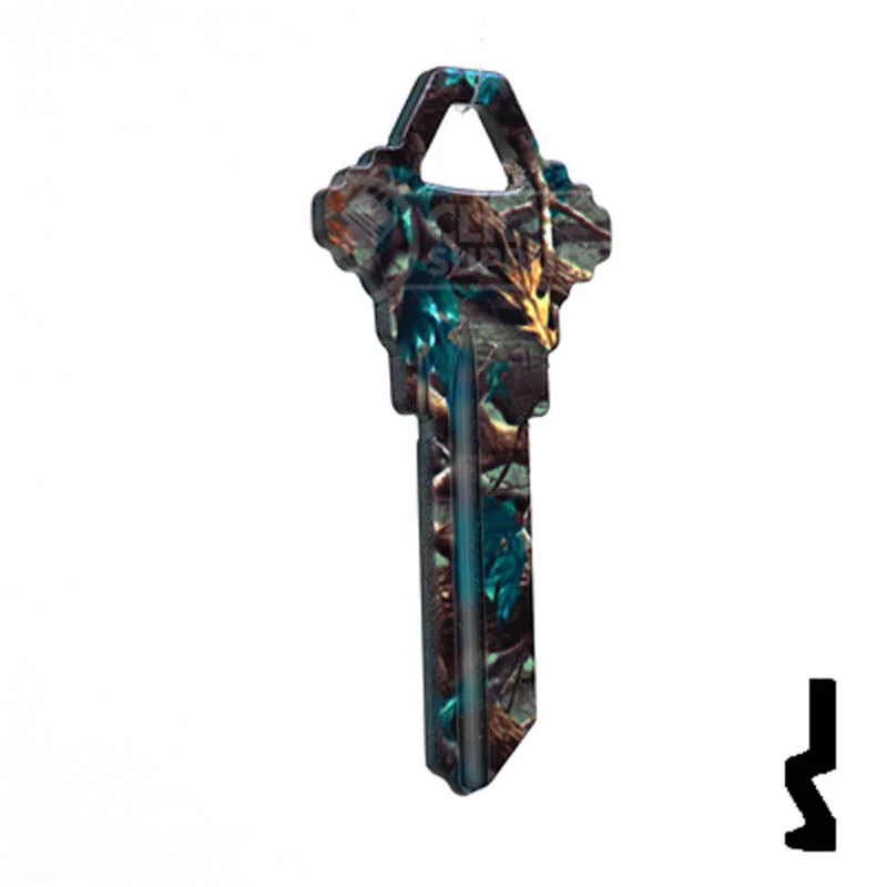 Uncut Key Blank |  Realtree , Schlage | SC1, 1145 - Image 3