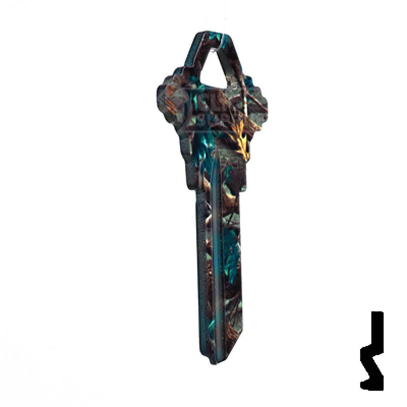 Uncut Key Blank |  Realtree , Schlage | SC1, 1145 - Image 4