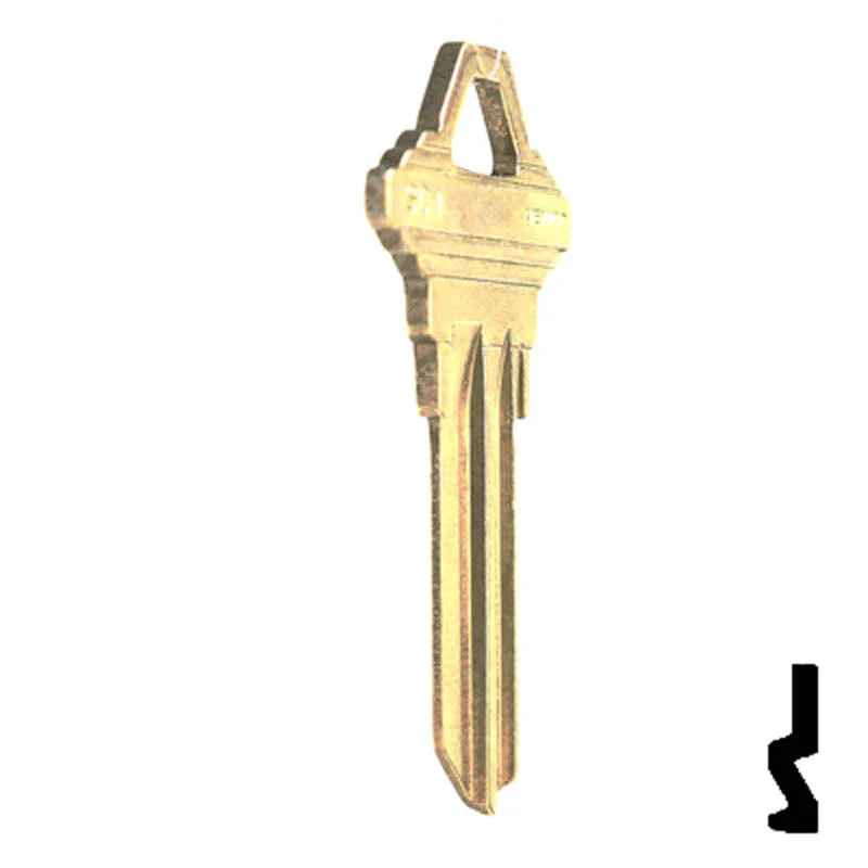 Uncut Key Blank | Schlage | SC1, 1145 - Image 5