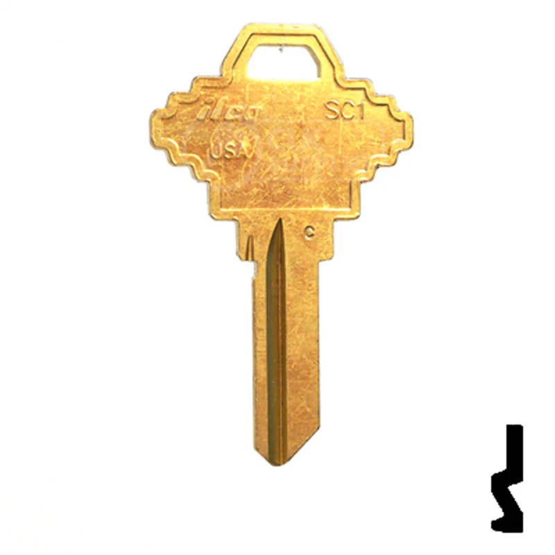 Uncut Key Blank | Schlage | SC1 Big Head (Twice The Size Of A Standard Head) - Image 2