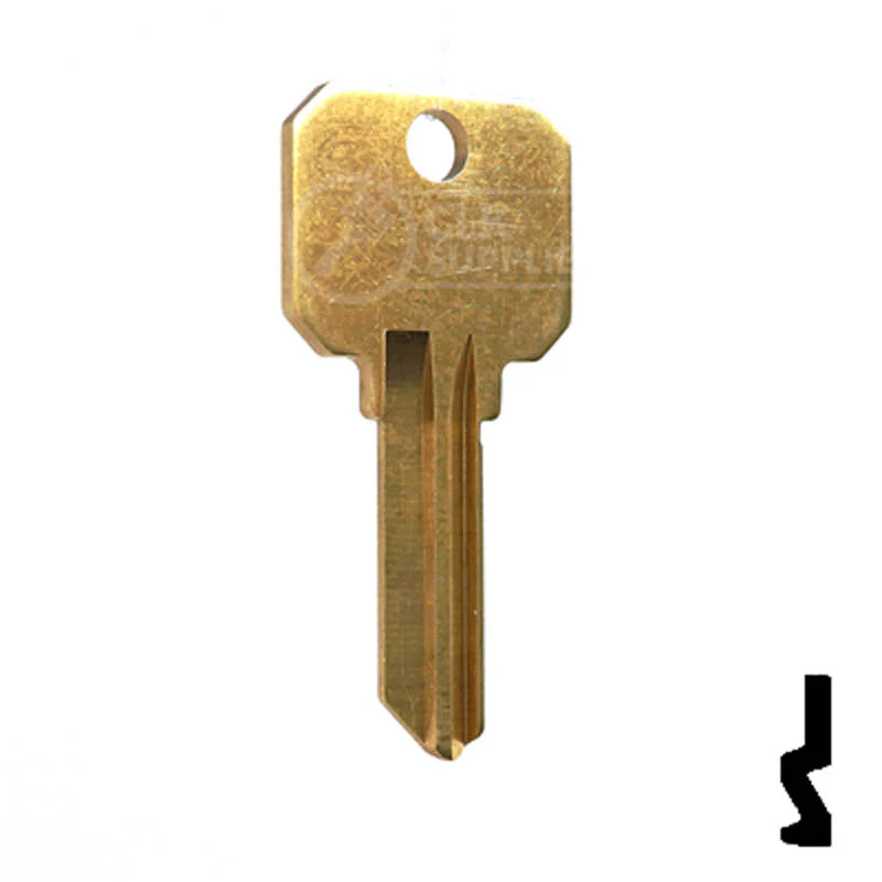 Uncut Neuter Bow Key Blank | Schlage | SC1 - Image 3