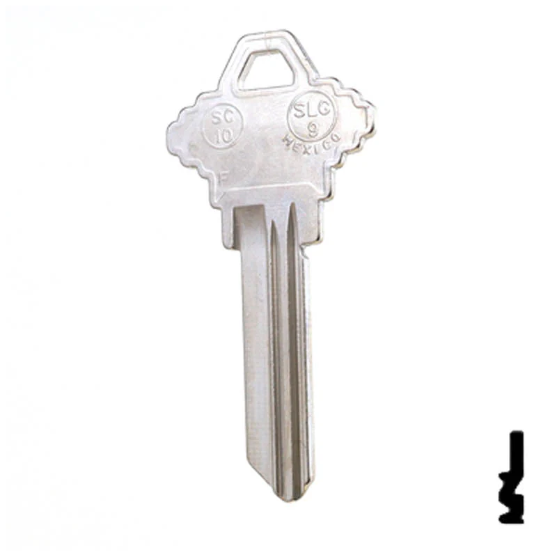 Uncut Key Blank | Schlage | SC10, A1145F - Image 12