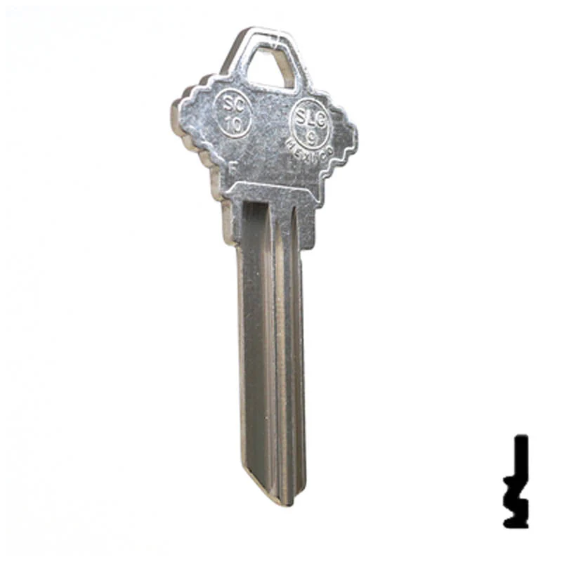 Uncut Key Blank | Schlage | SC10, A1145F - Image 16