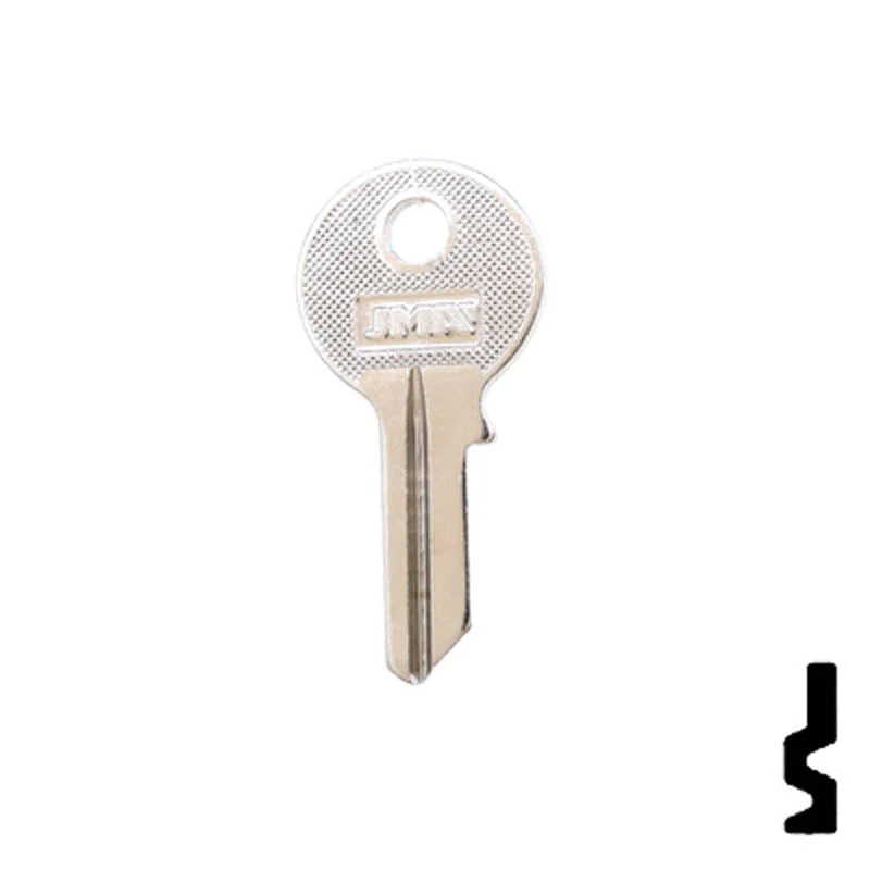 Uncut Key Blank | Chicago | SC1041R, KP2 - Image 24