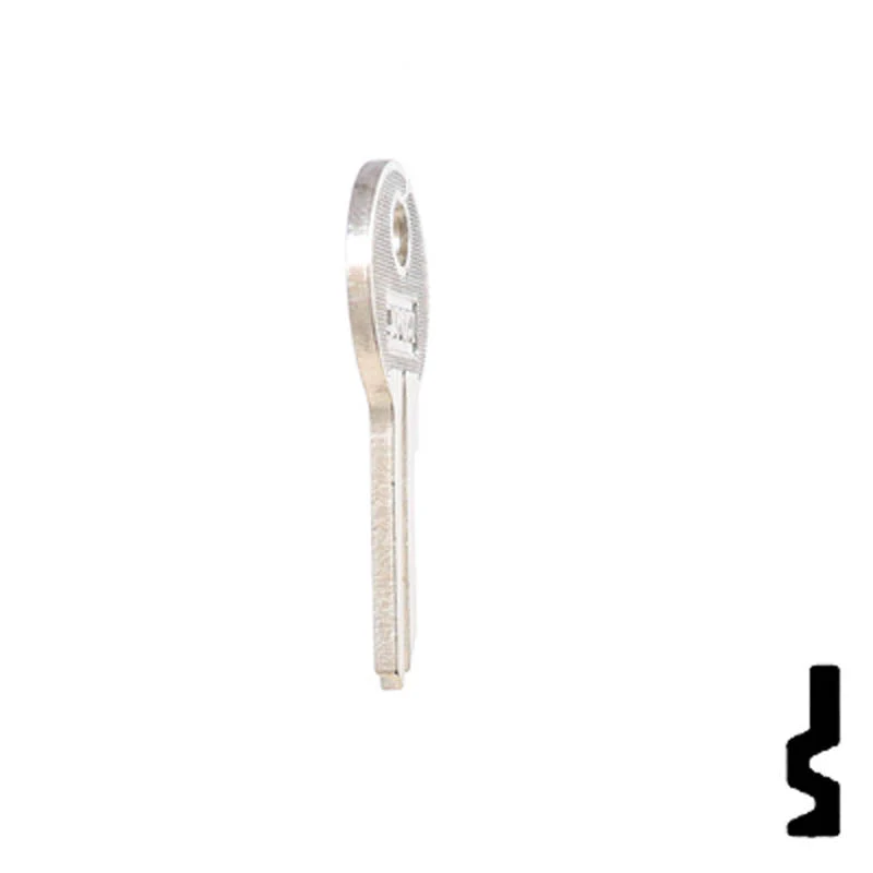 Uncut Key Blank | Chicago | SC1041R, KP2 - Image 6