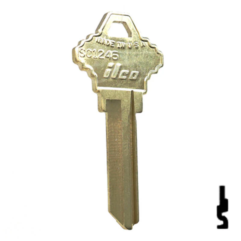 Uncut Key Blank | Schlage | SC1246 - Image 3