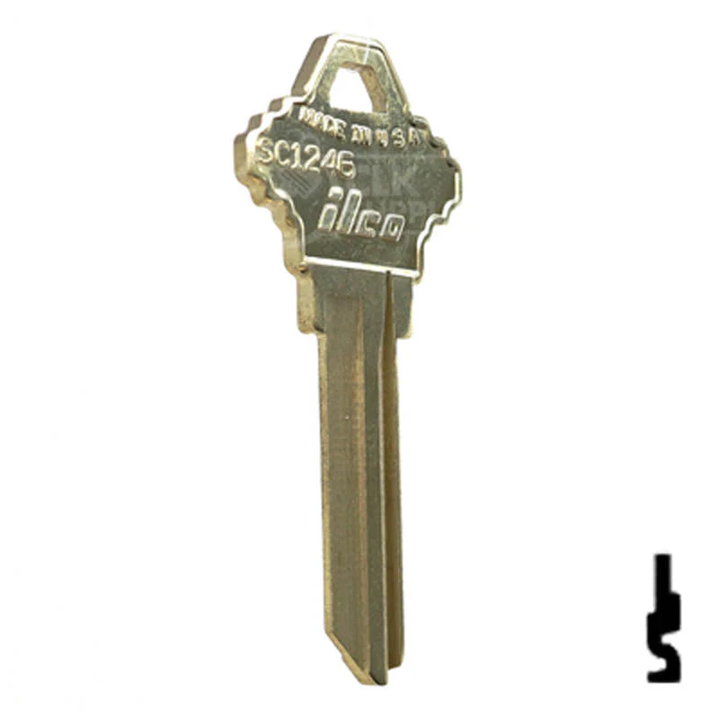 Uncut Key Blank | Schlage | SC1246 - Image 4