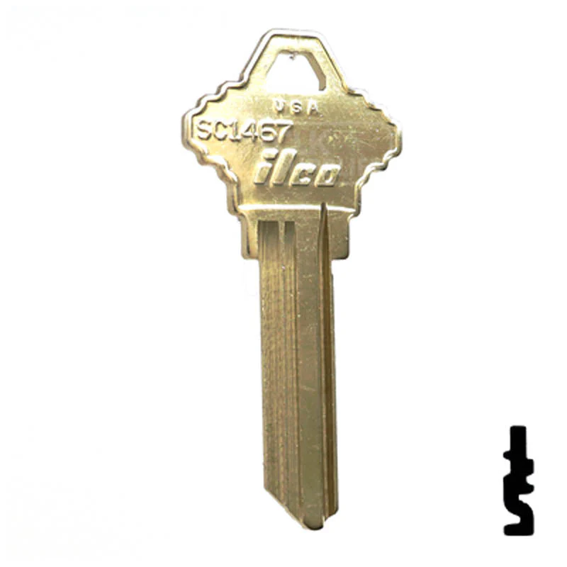 Uncut Key Blank | Schlage | SC1467 - Image 2