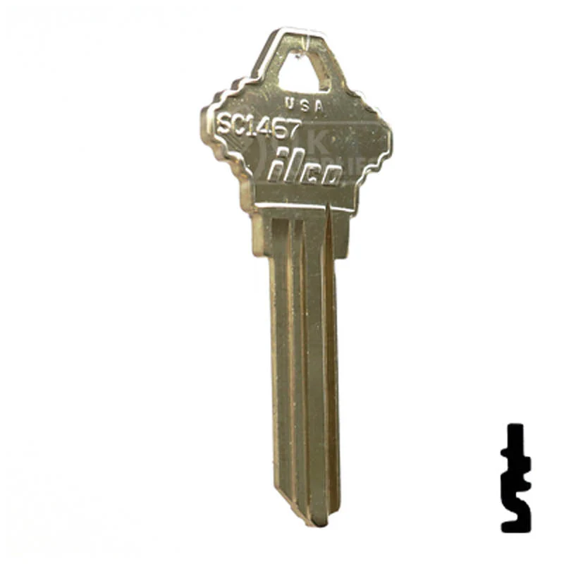 Uncut Key Blank | Schlage | SC1467 - Image 3