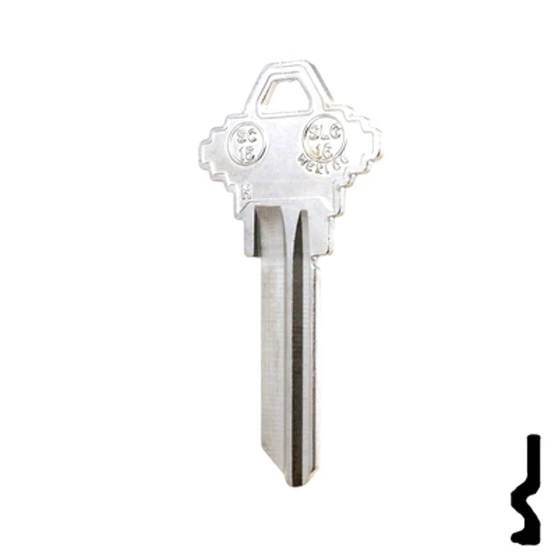 Uncut Key Blank | Schlage | SC15, A1145H - Image 16