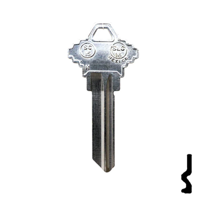 Uncut Key Blank | Schlage | SC15, A1145H - Image 18