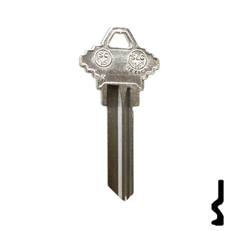 Uncut Key Blank | Schlage | SC15, A1145H - Image 19