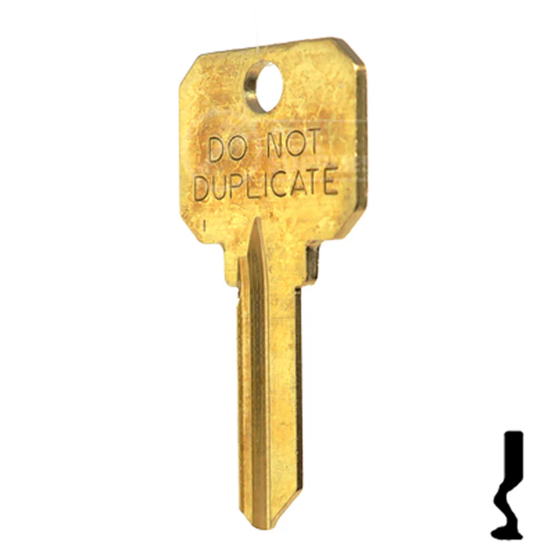 Uncut DND Key Blank | Schlage | SC19 - Image 22