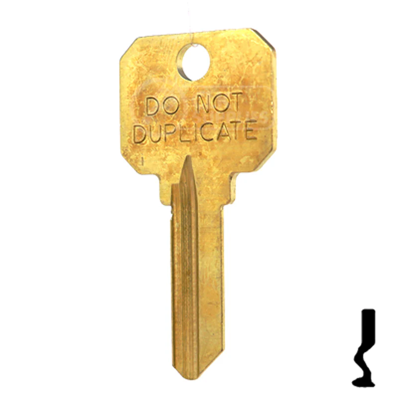 Uncut DND Key Blank | Schlage | SC19 - Image 23