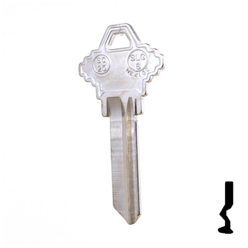 Uncut Key Blank | Schlage | SC20, A1145L - Image 11