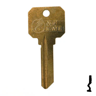 Uncut DND Key Blank | Schlage | SC20