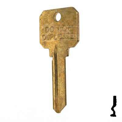 Uncut DND Key Blank | Schlage | SC20 - Image 23