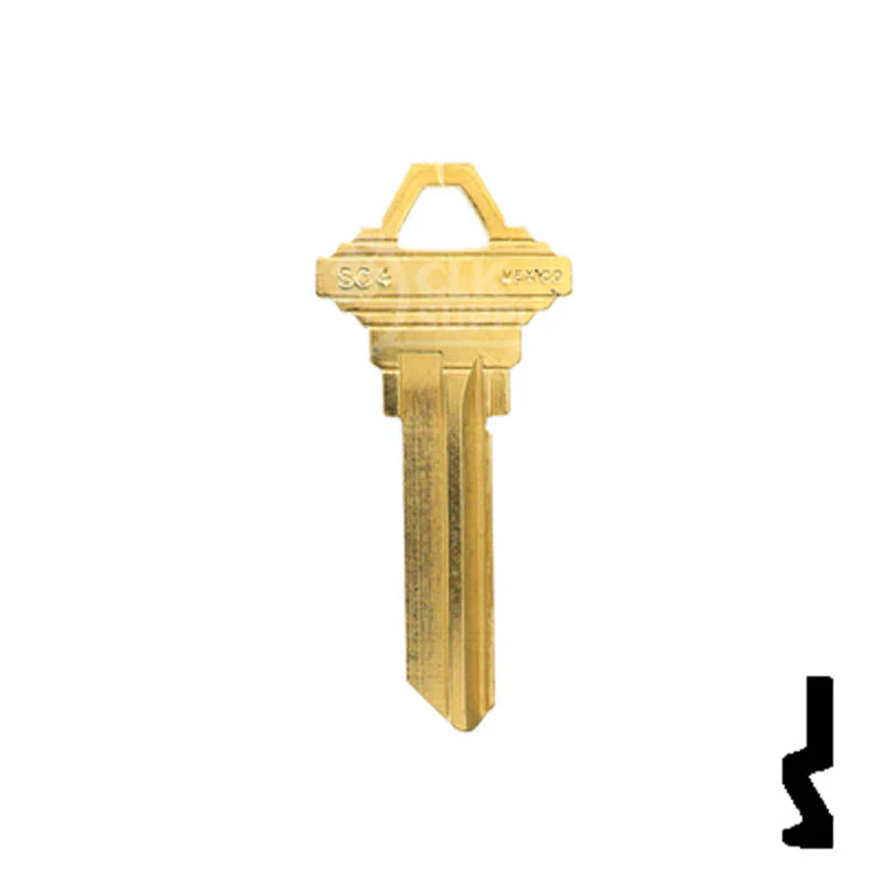 Uncut Key Blank | Schlage | SC4, 1145A - Image 2