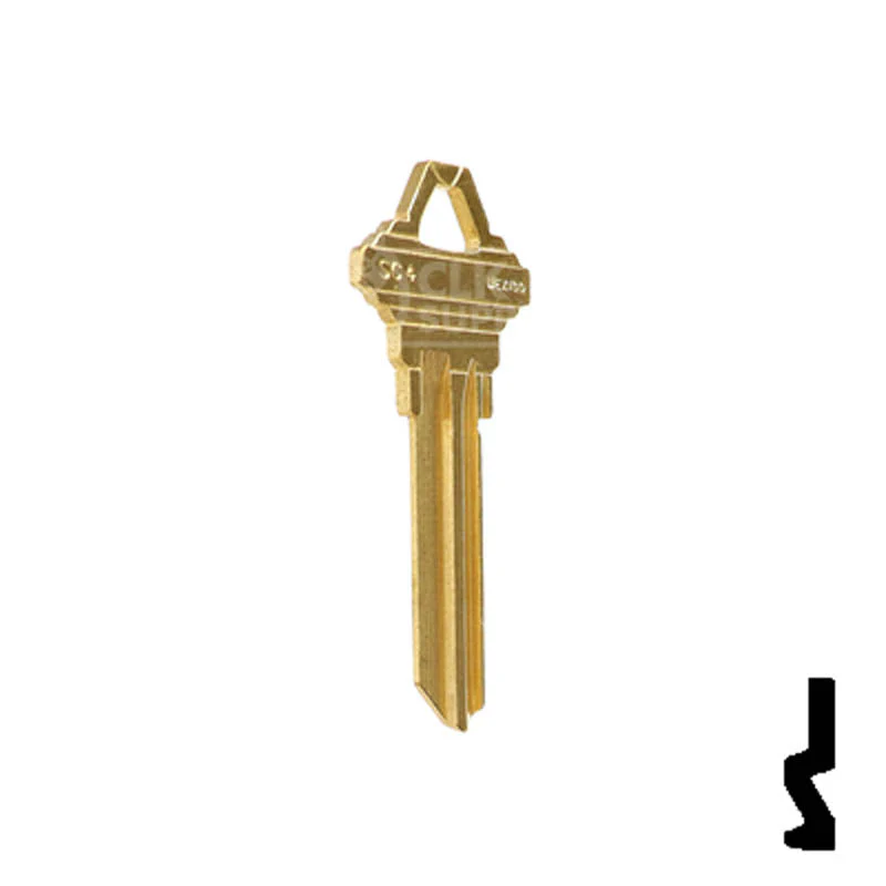 Uncut Key Blank | Schlage | SC4, 1145A - Image 5